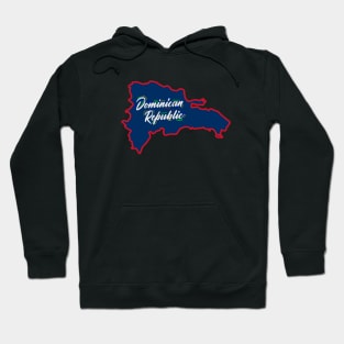 Festive Dominican Republic Caribbean Design Hoodie